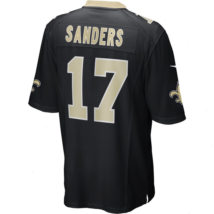 Emmanuel Sanders New Orleans Saints Nike Game Player Jersey - Black