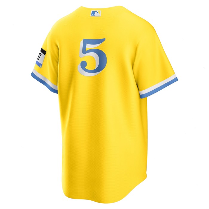 Enrique Hernandez Boston Red Sox Nike City Connect Replica Player Jersey - Gold/Light Blue