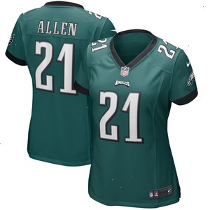 Eric Allen Philadelphia Eagles Nike Women's Game Retired Player Jersey - Midnight Green