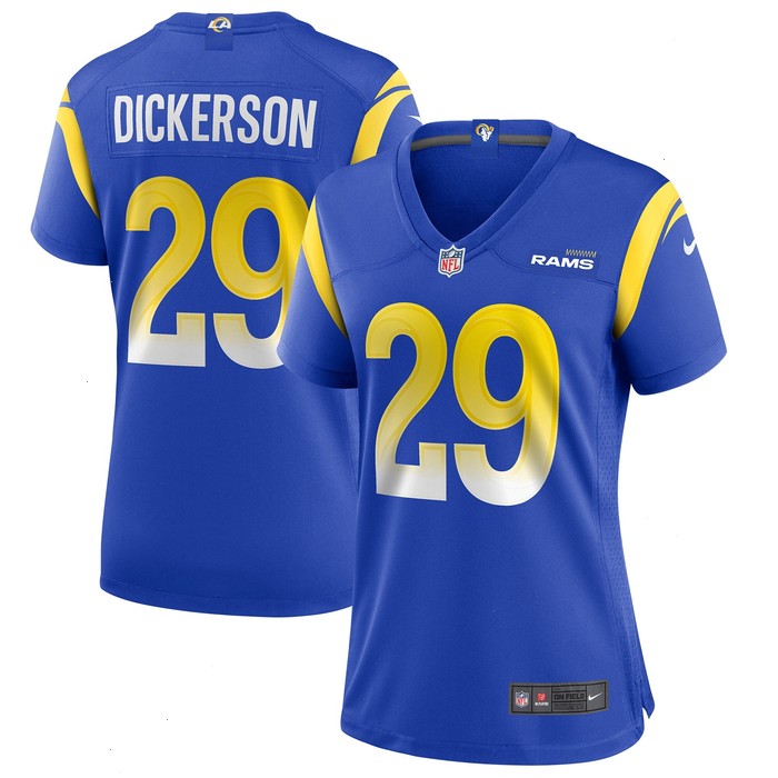 Eric Dickerson Los Angeles Rams Nike Women's Game Retired Player Jersey - Royal