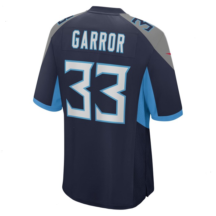 Eric Garror Tennessee Titans Nike Team Game Jersey - Navy