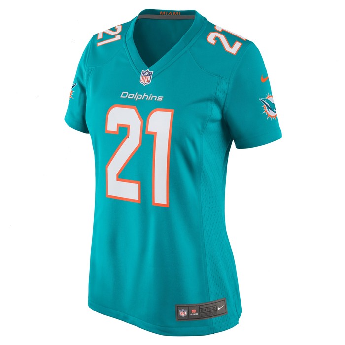 Eric Rowe Miami Dolphins Nike Women's Game Jersey - Aqua