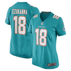 Erik Ezukanma Miami Dolphins Nike Women's Game Player Jersey - Aqua