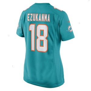 Erik Ezukanma Miami Dolphins Nike Women's Game Player Jersey - Aqua