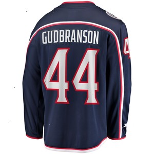 Erik Gudbranson Columbus Blue Jackets Fanatics Branded Home Breakaway Player Jersey - Navy