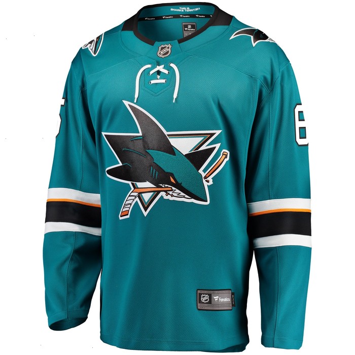 Erik Karlsson San Jose Sharks Fanatics Branded 2021/22 Home Premier Breakaway Player Jersey - Teal