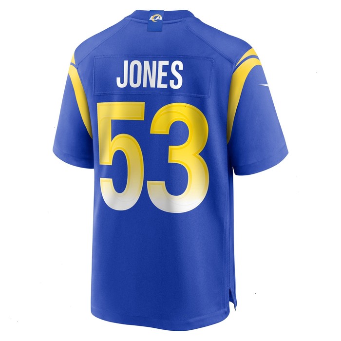 Ernest Jones Los Angeles Rams Nike Game Player Jersey - Royal