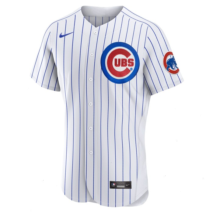 Ernie Banks Chicago Cubs Nike Home Authentic Retired Player Jersey - White