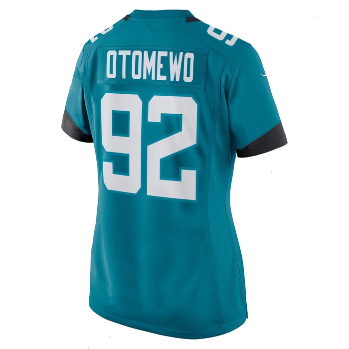 Esezi Otomewo Jacksonville Jaguars Nike Women's Team Game Jersey - Teal