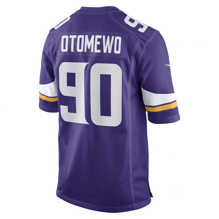 Esezi Otomewo Minnesota Vikings Nike Game Player Jersey - Purple