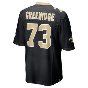 Ethan Greenidge New Orleans Saints Nike Game Jersey - Black