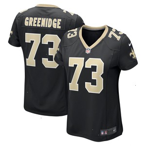 Ethan Greenidge New Orleans Saints Nike Women's Game Jersey - Black