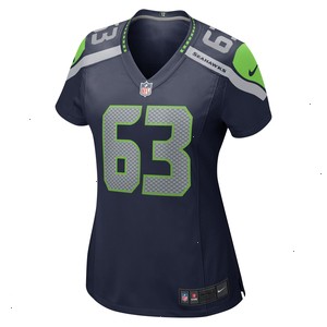 Evan Brown Seattle Seahawks Nike Women's Game Jersey - College Navy