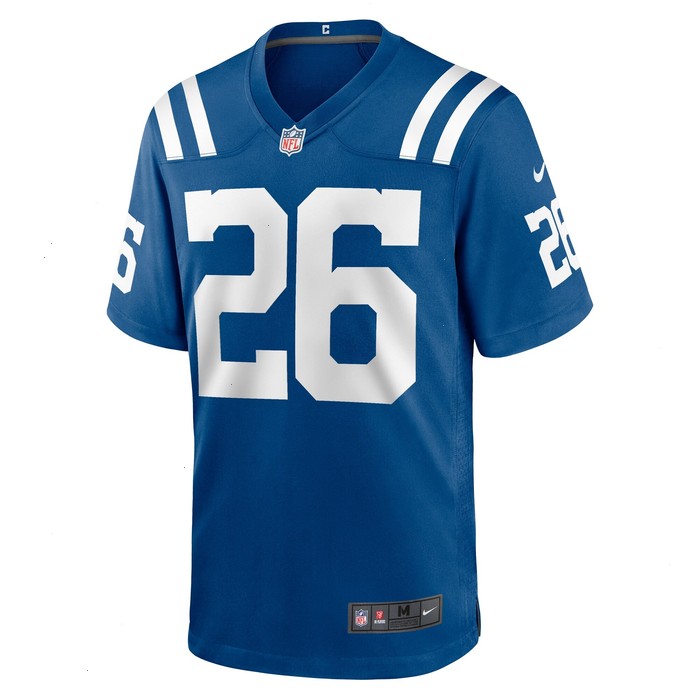 Evan Hull Indianapolis Colts Nike Team Game Jersey - Royal