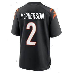 Evan McPherson Cincinnati Bengals Nike Game Jersey - Black