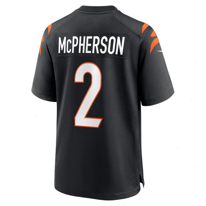 Evan McPherson Cincinnati Bengals Nike Game Jersey - Black