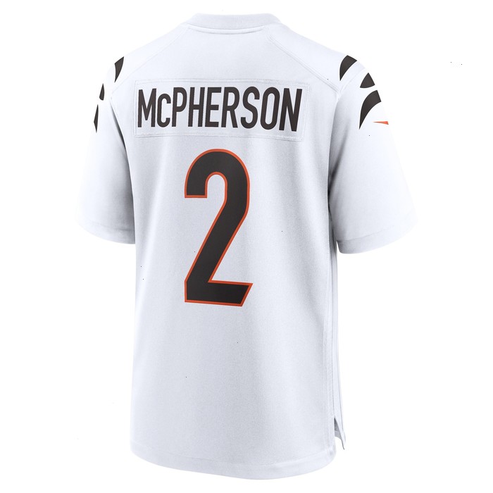 Evan McPherson Cincinnati Bengals Nike Game Player Jersey - White