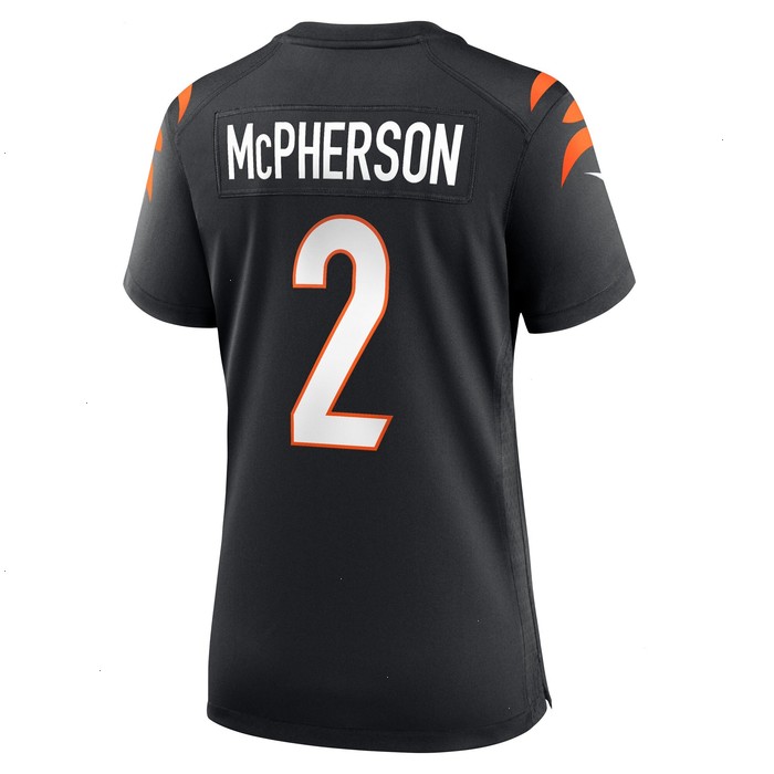 Evan McPherson Cincinnati Bengals Nike Women's Game Jersey - Black