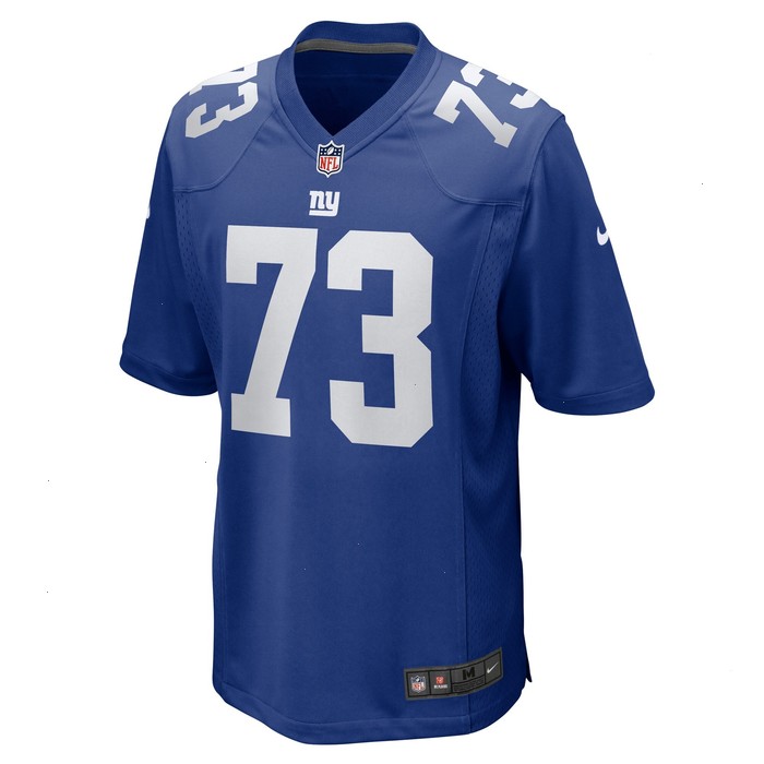 Evan Neal New York Giants Nike Player Game Jersey - Royal