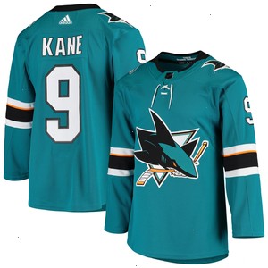 Evander Kane San Jose Sharks adidas Home Authentic Player Jersey - Teal