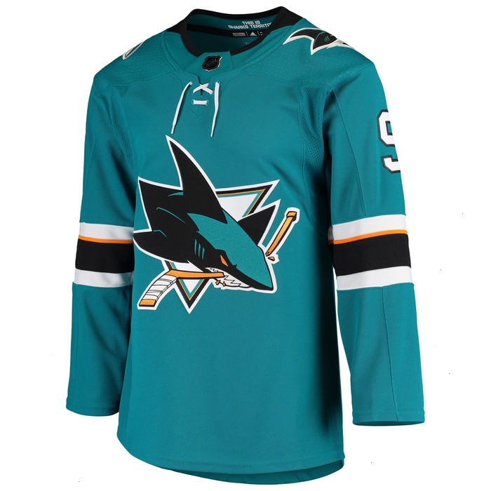 Evander Kane San Jose Sharks adidas Home Authentic Player Jersey - Teal