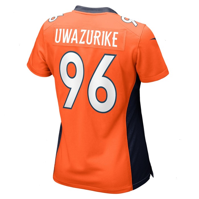 Eyioma Uwazurike Denver Broncos Nike Women's Game Player Jersey - Orange