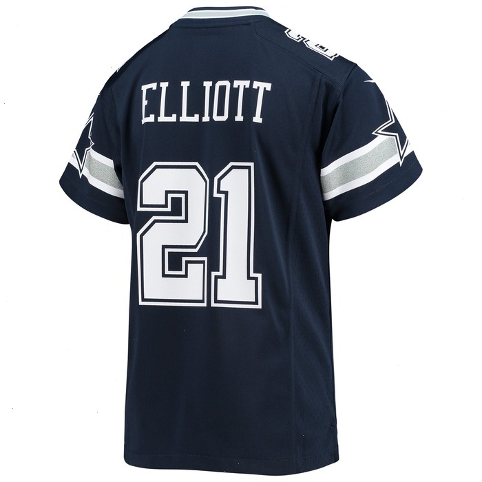 Ezekiel Elliott Dallas Cowboys Nike Youth Player Game Jersey - Navy