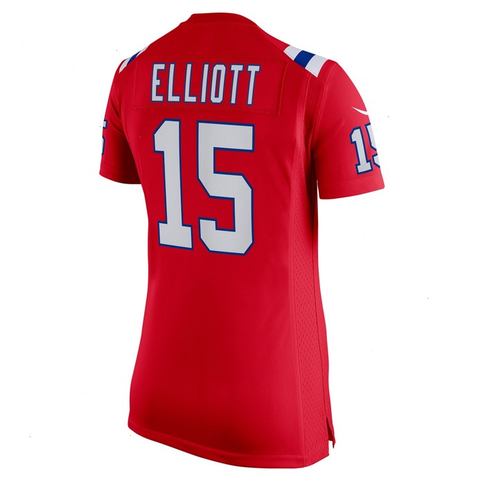 Ezekiel Elliott New England Patriots Nike Women's Alternate Game Player Jersey - Red