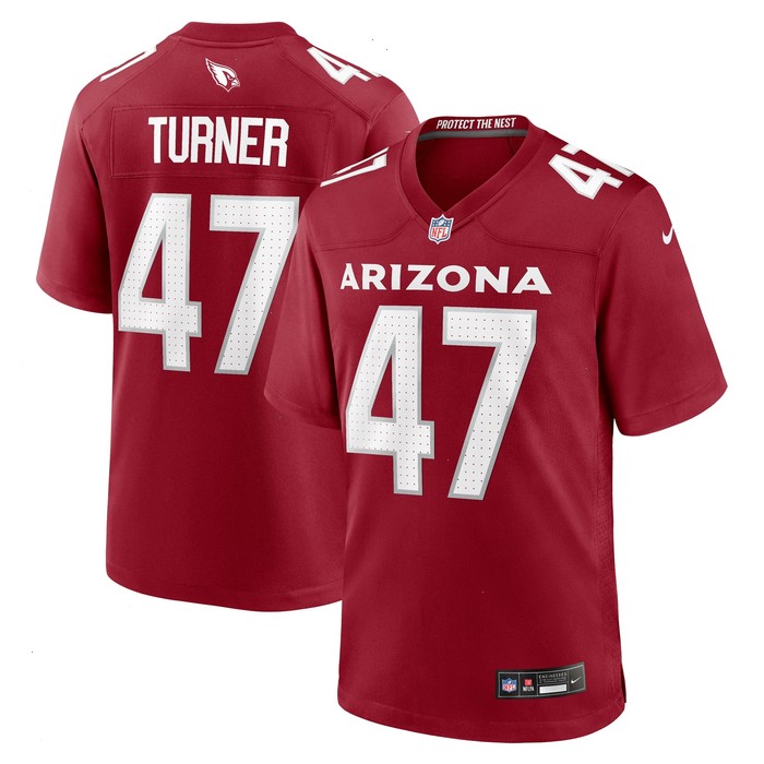 Ezekiel Turner Arizona Cardinals Nike Team Game Jersey - Cardinal