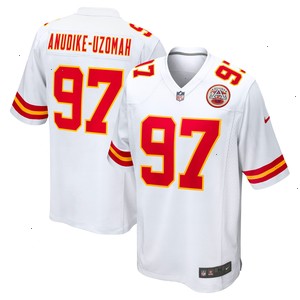 Felix Anudike-Uzomah Kansas City Chiefs Nike Team Game Jersey - White