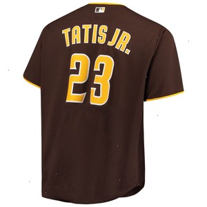 Fernando Tatis Jr. San Diego Padres Big & Tall Replica Player Jersey - Brown