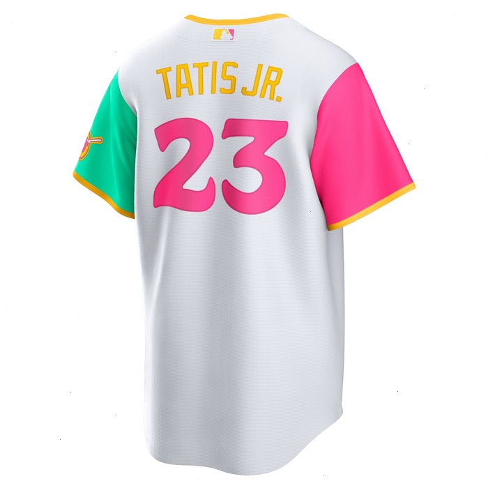 Fernando Tatis Jr. San Diego Padres Nike 2022 City Connect Replica Player Jersey - White