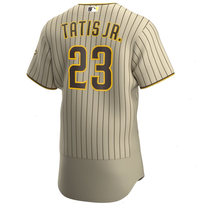 Fernando Tatís Jr. San Diego Padres Nike Alternate Authentic Player Jersey - Tan/Brown