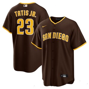 Fernando Tatis Jr. San Diego Padres Nike Alternate Replica Player Jersey - Brown