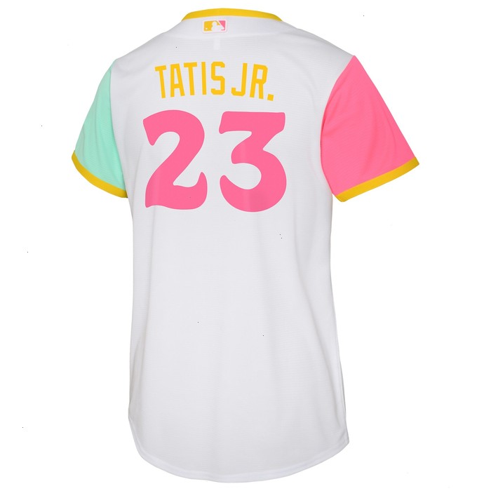 Fernando Tatis Jr. San Diego Padres Nike Preschool 2022 City Connect Replica Player Jersey - White