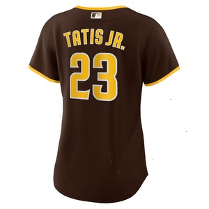 Fernando Tatís Jr. San Diego Padres Nike Women's Road Replica Player Jersey - Brown