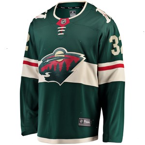 Filip Gustavsson Minnesota Wild Fanatics Branded Home Breakaway Player Jersey - Green