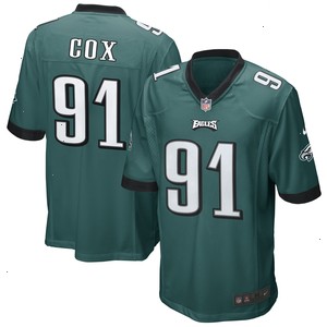 Fletcher Cox Philadelphia Eagles Nike Game Jersey - Midnight Green