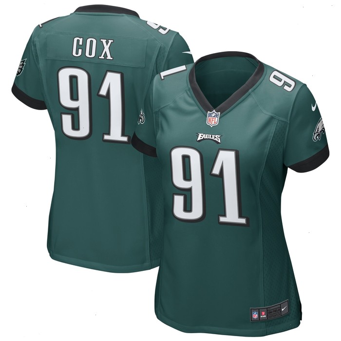 Fletcher Cox Philadelphia Eagles Nike Women's Game Jersey - Midnight Green