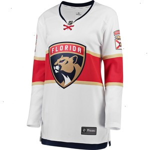 Florida Panthers Fanatics Branded Women's Away Breakaway Jersey - White