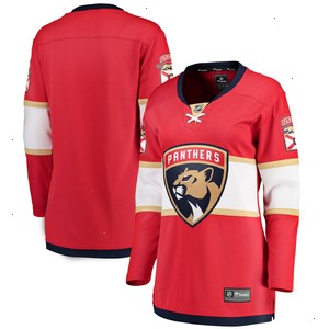 Florida Panthers Fanatics Branded Women's Breakaway Home Jersey - Red