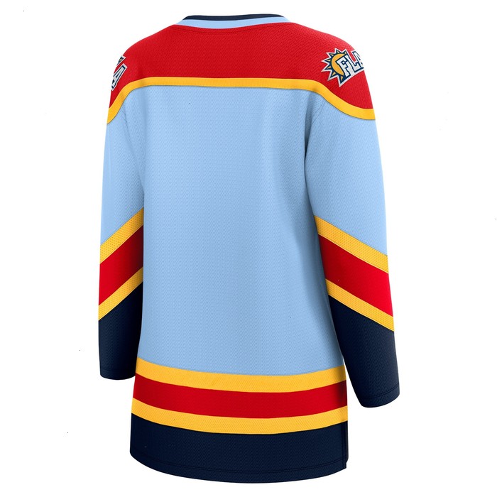 Florida Panthers Fanatics Branded Women's Special Edition 2.0 Breakaway Blank Jersey - Light Blue