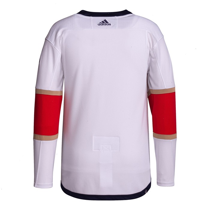 Florida Panthers adidas Away Primegreen Authentic Pro Jersey – White