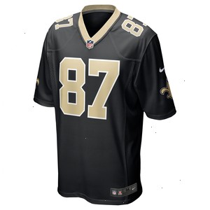 Foster Moreau New Orleans Saints Nike Team Game Jersey - Black