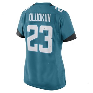 Foyesade Oluokun Jacksonville Jaguars Nike Women's Game Player Jersey - Teal