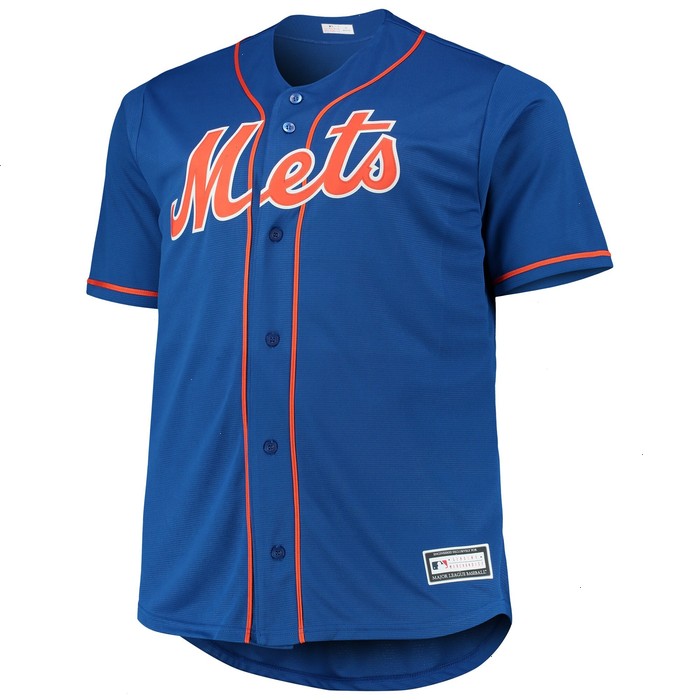 Francisco Lindor New York Mets Big & Tall Replica Player Jersey - Royal