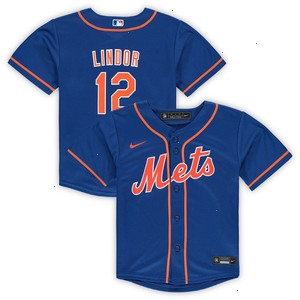 Francisco Lindor New York Mets Nike Toddler Alternate Replica Player Jersey - Royal