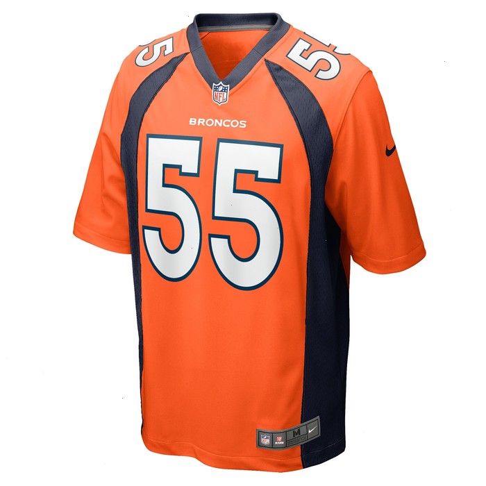 Frank Clark Denver Broncos Nike Team Game Jersey - Orange