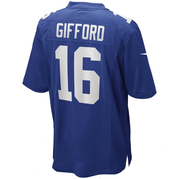 Frank Gifford New York Giants Nike Game Retired Player Jersey - Royal