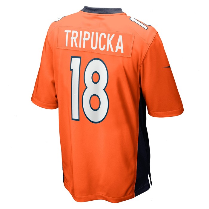 Frank Tripucka Denver Broncos Nike Retired Player Jersey - Orange